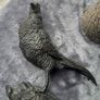 vintage brass pheasants figures Image 2
