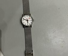 Mondaine Official Swiss Railways Watch 30mm Stainless Steel Mesh