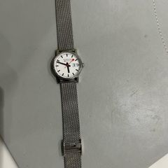 Mondaine Official Swiss Railways Watch 30mm Stainless Steel Mesh