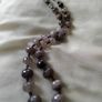 "All that Glisters" Precious Stone Necklace.(Handmade in Ireland) Image 3