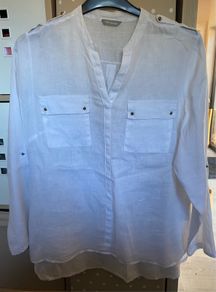 M&S Linen Blouse size 18