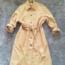 New H&M pima cotton trench coat Image 2