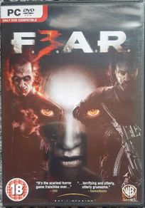 F.E.A.R. 3 PC DVD-ROM Complete Box & Booklet Physical Collector's Copy Only