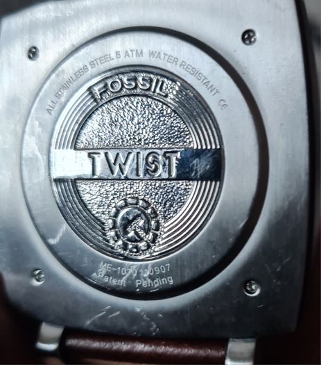 Fossil ME 1070 Men's watch Automatic Brown Leather