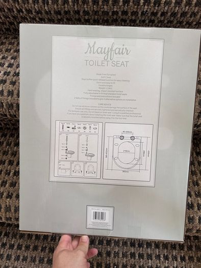 White Toilet Seat
