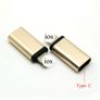 2 X Aluminum Alloy USB-C (Female) to Apple Lightning 8 Pin (Male) Fast Charging/Data Sync Convertor/Adapter (Brand New/Warranty) Image 6