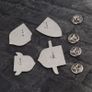 German Navy World War Two WW2 Kriegsmarine Lapel Pin Image 2