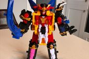 Bandi Power Rangers Deluxe Ninja Steel Megazord Action Figure