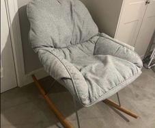 Grey Rocking Chair