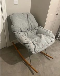 Grey Rocking Chair