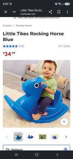 Kids Slide and Rocking Horse