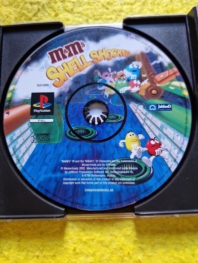 M&M s Shell shocked  PlayStation1 ps1 PlayStation2 ps2 games Original