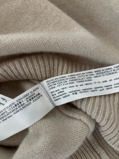 Massimo Dutti wool and cashmere blend sweater