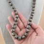 Vintage Venetian Style Thousand Eyes Glass beads Necklace 24 inches 13-14mm beads Image 7