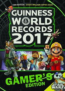 Guinness World Records 2017 Gamer's Edition Paperback . Free Postage!