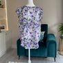 Ladies Lilac and Green Floral Print Blouse from Apricot Image 9