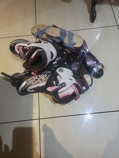 Roller blades  shoes slippers