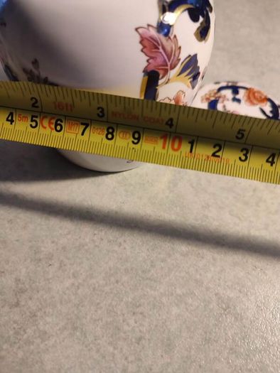 Vintage Ironstone Ginger Jar by Masons - Mandalay Pattern. Highly Collectible. Measures 4 inches high.