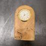 Handmade Rustic Wooden Quartz Mantel Clock Image 2