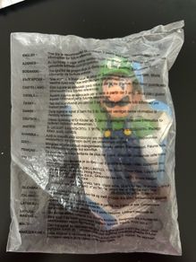 Mc Donald's Mario Brothers Luigi Toy