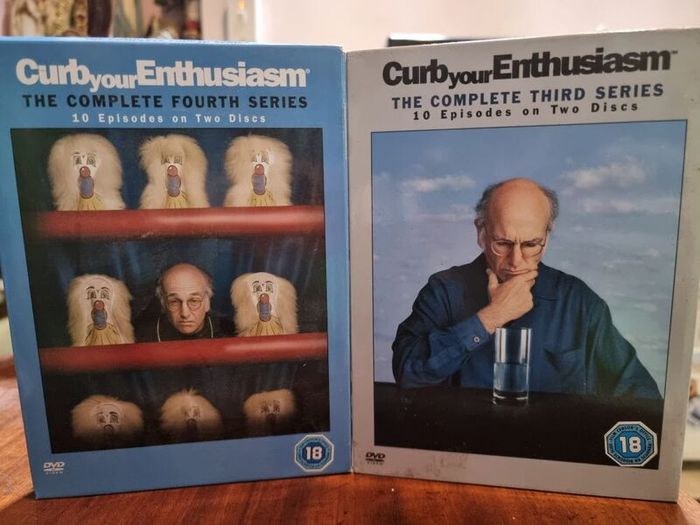 Curb Your Enthusiasm seasons 3 and 4 DVD
