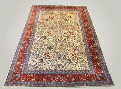 Magnificent Large Vintage Iranian Kashmar Rug