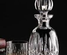 Waterford Crystal Lismore Decanter And Tumblers