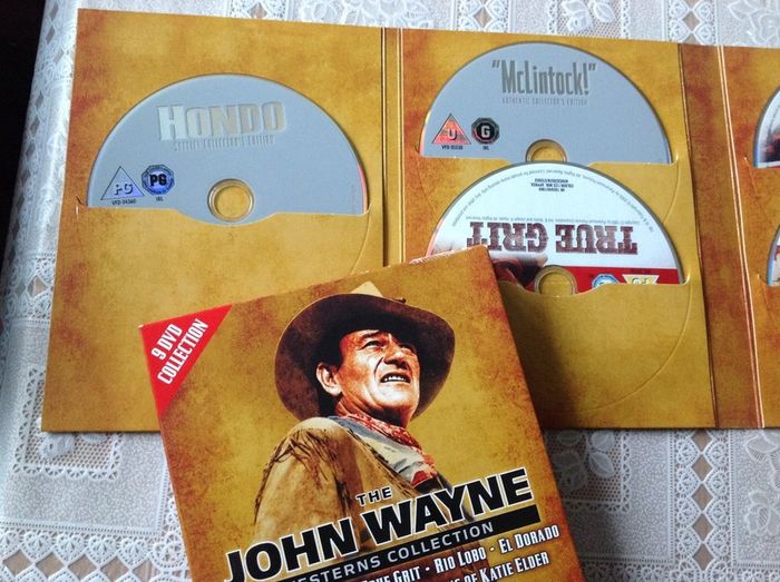 The John Wayne Western Collection.  DVD Boxset.