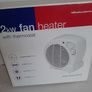 New heater 2kw fan with thermostat Image 5