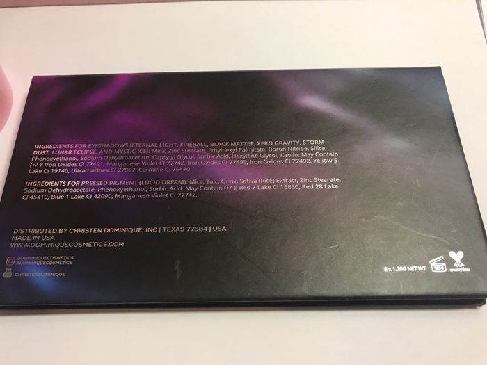Celestial Thunder Eyeshadow Palette by Dominique Cosmetics - New
