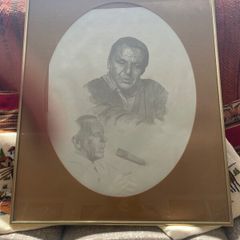 Two Paintings Of Frank Sinatra