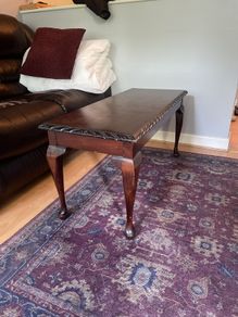 Wooden coffee table