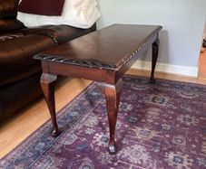 Wooden coffee table