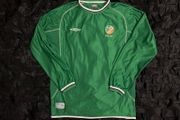 Republic Of Ireland Match Worn / Issue Football Jersey Shirt Umbro 2001 - 2002