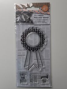 Stamp Set - Rosette & Sentiments - NEW.