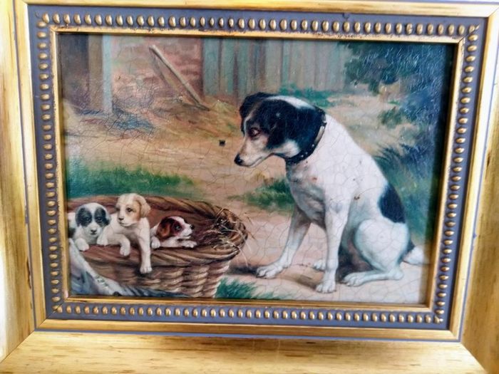 Vintage Lithograph Picture