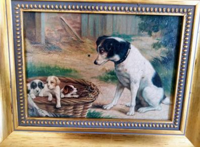 Vintage Lithograph Picture