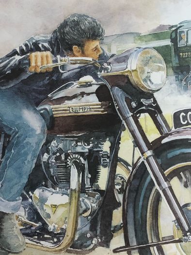 Roy Barret Limited edition water colour print