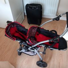 dolls twin buggy