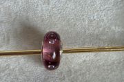 Pandora purple charm murano glass very good condition hallmarked