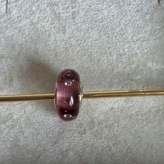 Pandora purple charm murano glass very good condition hallmarked