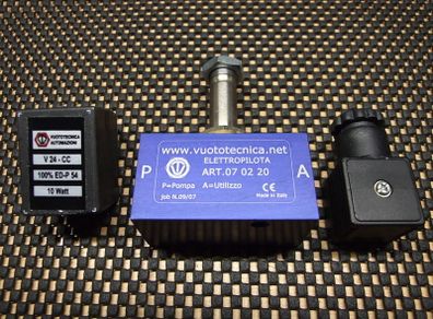 Vacuum valve and coil