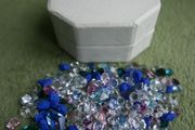 SWAROVSKI SCS Kristalle Dekosteine Crystals Bunt