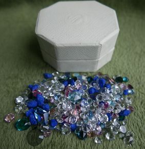 SWAROVSKI SCS Kristalle Dekosteine Crystals Bunt