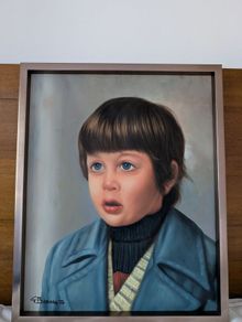 Old Painting of a Boy