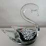 1970s Finnish art glass swan by Studiolasi Image 2