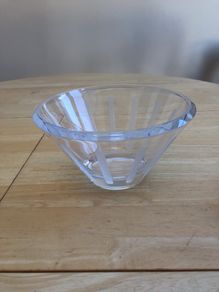 Wedgewood Vera Wang Crystal Bowl