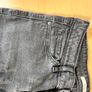 LEVI'S 711 Black Denim Slim Skinny Jeans Womens W28 L29 Image 2