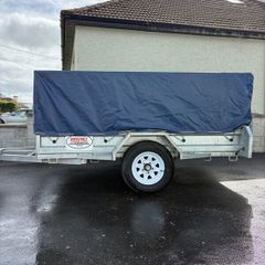 8ft x 5ft Full Galvanised Single Axle Trailer