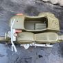 vintage Cherilea action man German motorcycle and sidecar plus battle worn Jeep Image 8